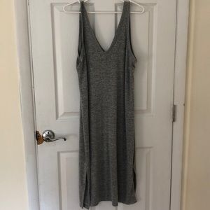 heather gray dress